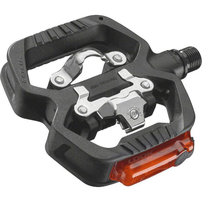 LOOK GEO TREKKING VISION Pedals - Single Side Clipless with Platform Chromoly 9/16 Black