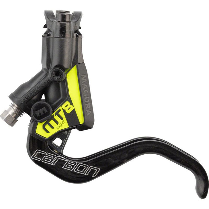 Magura MT8 SL Disc Brake Master Cylinder Assembly 1-Finger Carbolay Lever Black Bicycle Brake Levers