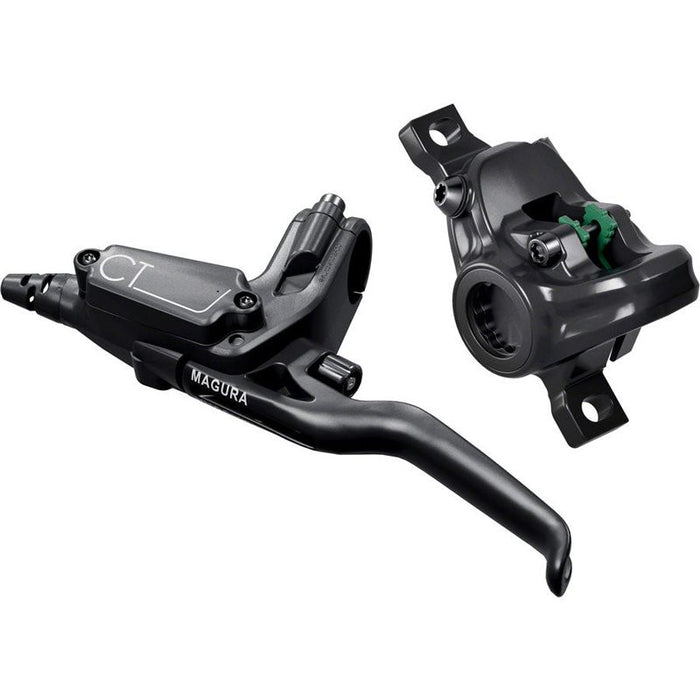 Magura MT C4 Disc Brake and Lever - Hydraulic 2-Piston Post Mount System Bicycle Brake Levers