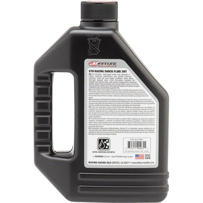Manitou Maxima Synthetic All-Temperatures Suspension Oil - 3Wt 1 Liter