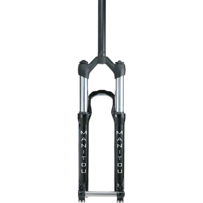 Manitou Circus Comp Suspension Fork - 26 100 mm 20 x 110 mm 41 mm Offset Gloss Black Straight Steer