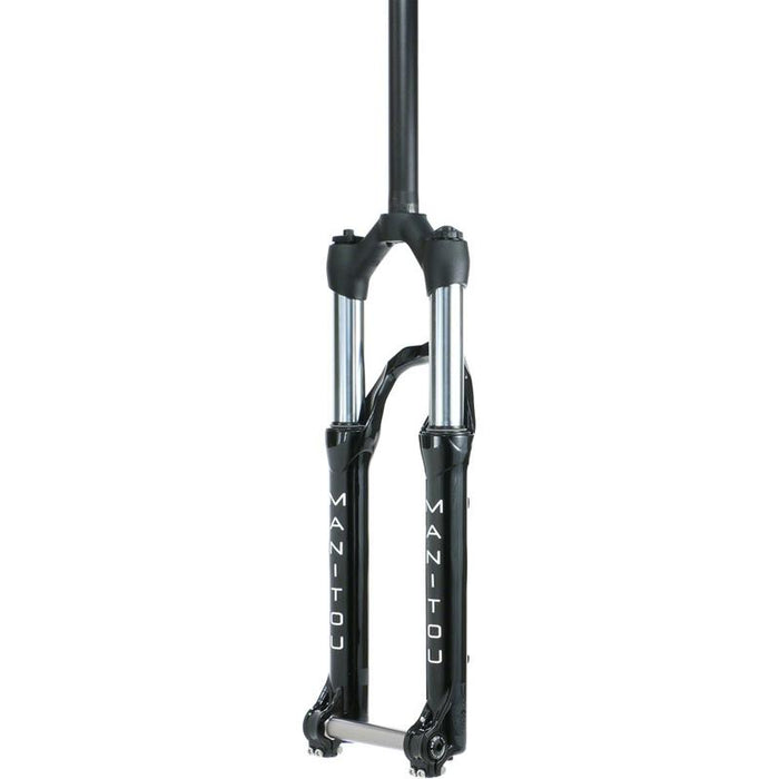 Manitou Circus Comp Suspension Fork - 26 100 mm 20 x 110 mm 41 mm Offset Gloss Black Straight Steer