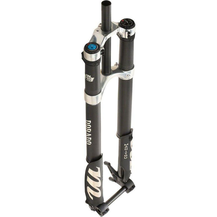 Manitou Dorado Pro Suspension Fork - 29 203 mm 20 x 110 mm 57 mm Offset Straight Steerer Black/Carbon Gen 2