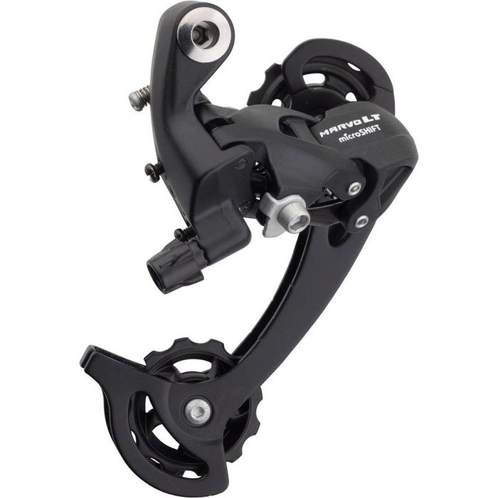microSHIFT MarvoLT M46 Rear Derailleur - 89 Speed Long Cage Black