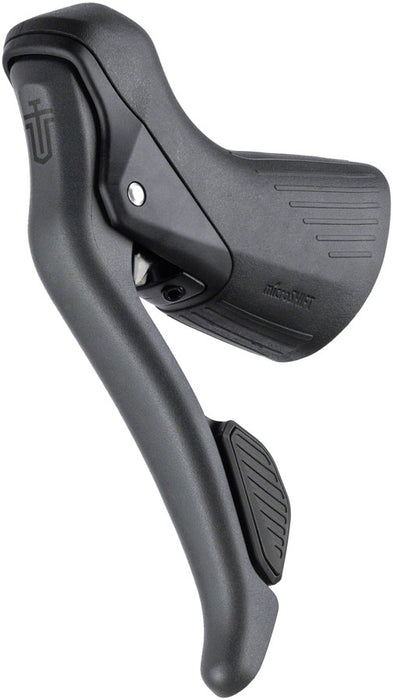 microSHIFT Sword Left Drop Bar Brake Lever with Intergrated Dropper Remote - Gray