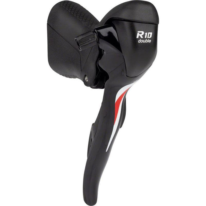 microSHIFT R10 Left Drop Bar Shift Lever - Double Shimano Compatible Black