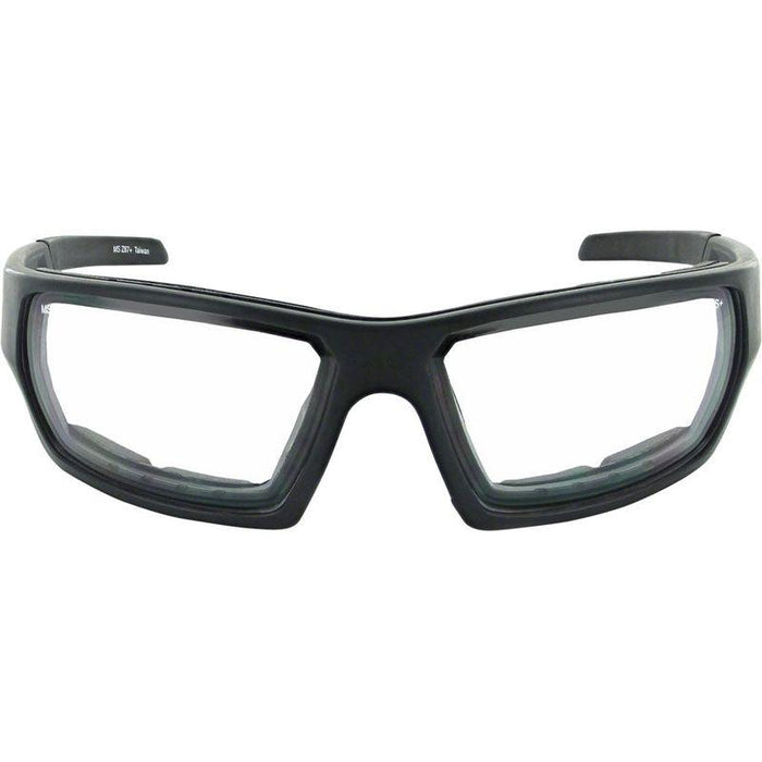 Mountain Shades Roscoe Safety Glasses - Matte Black Clear Lens