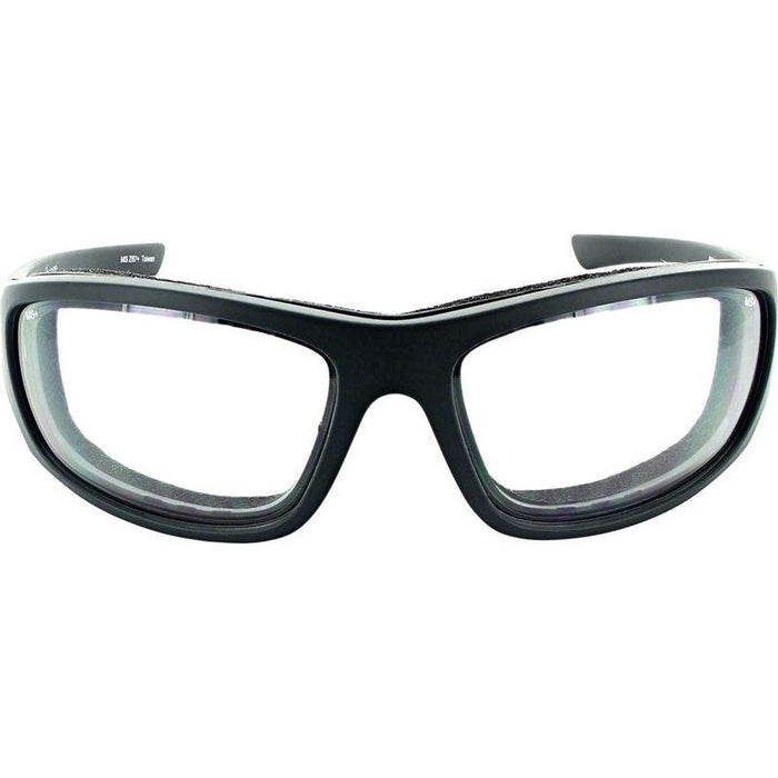 Mountain Shades Roadhenge Safety Glasses - Matte Black Clear Lens