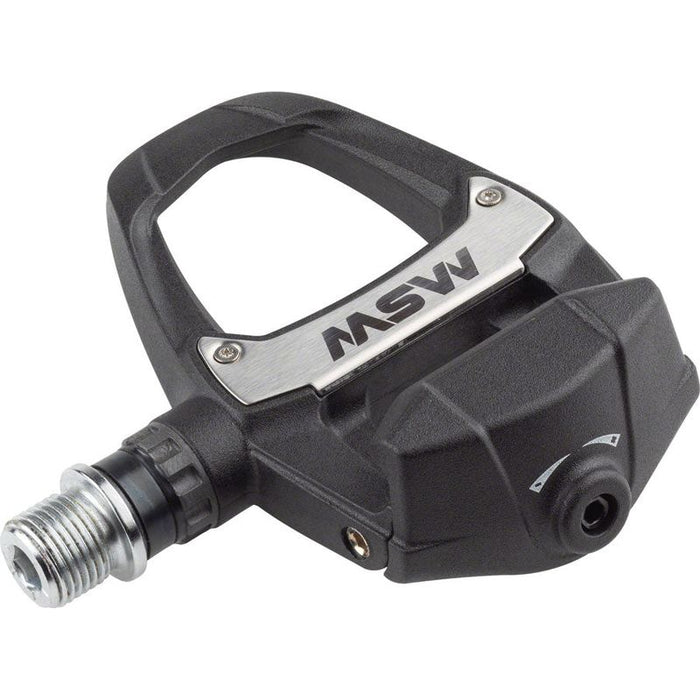 MSW Judo Pedals - Single Side Road Clipless Composite 9/16 Black
