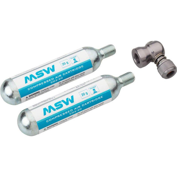 MSW Windstream Push Bicycle CO2 Inflators