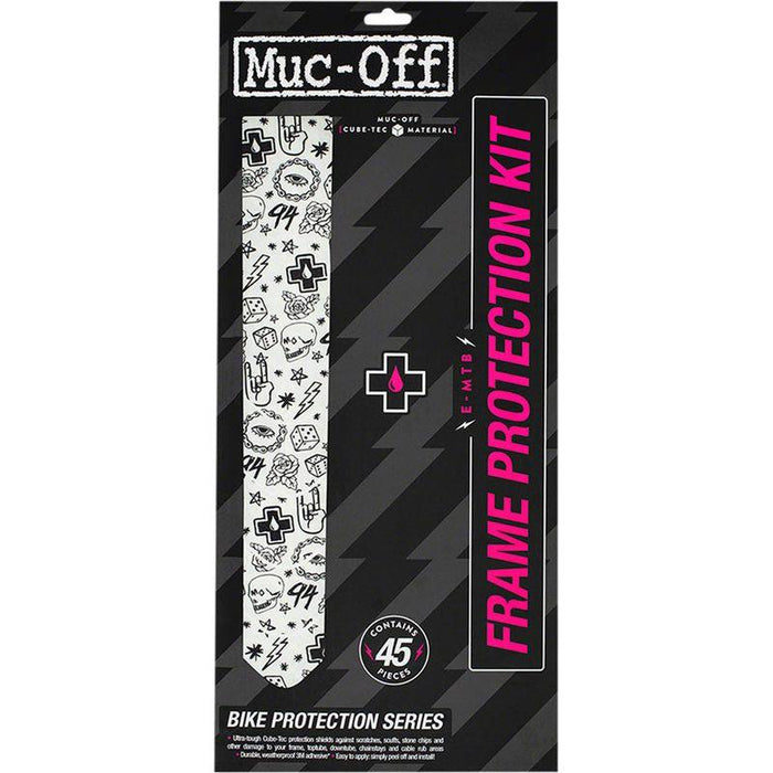 Muc-Off E-MTB Kit 45-Piece Complete Bicycle Frame Protection and Accessory Set Bicycle Frame Protector