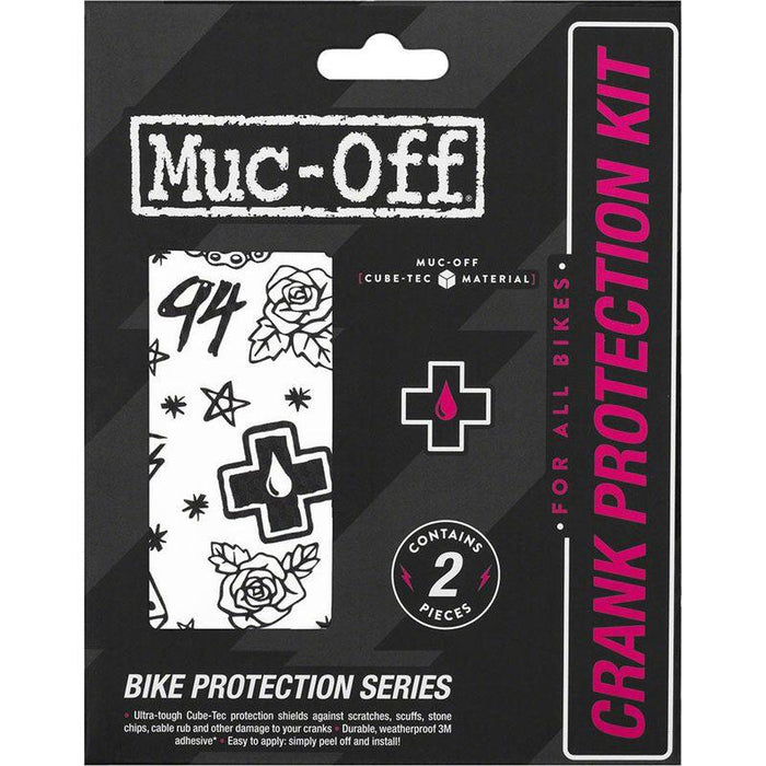 Muc-Off Crank Kit 2-Piece and Anti-Scratch Guard Bicycle Frame Protector