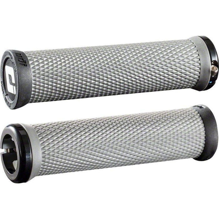 ODI Elite Motion Grips - Graphite Black Lock-On