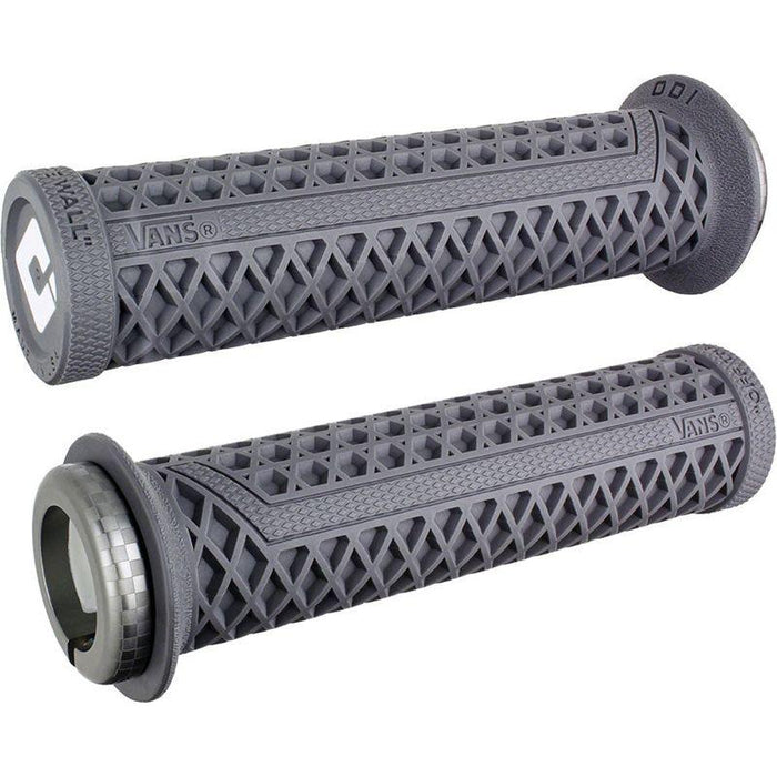 ODI Vans V2.1 Grips - White/Graphite/Gray Lock-On