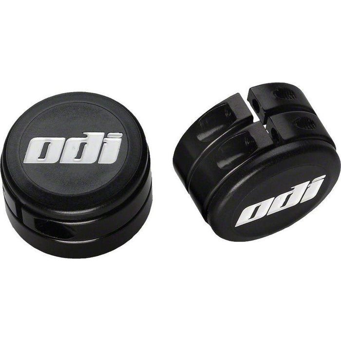 ODI Lock Jaw clamps w/ Snap caps Black set/4