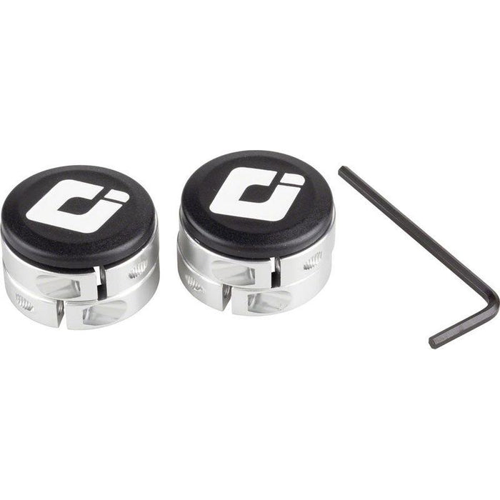 ODI Lock Jaw clamps w/ Snap caps Silver set/4