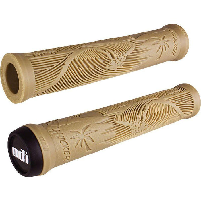 ODI Hucker Grips - Sand Flangeless