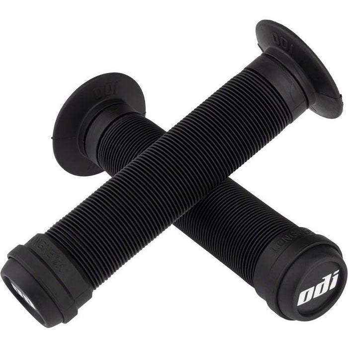 ODI Longneck ST Grips - Black Flange