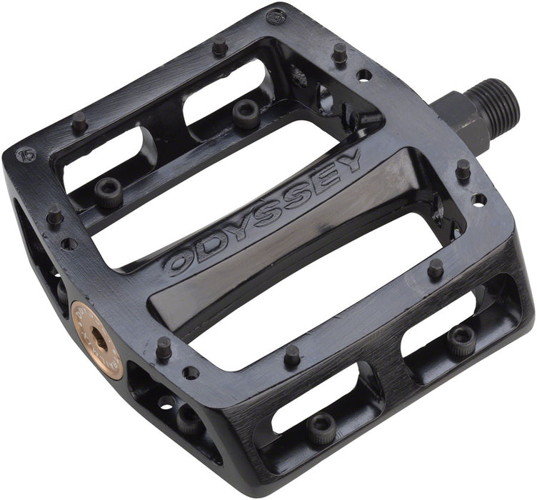 Odyssey Trailmix Pedals - Platform Aluminum 9/16 Black