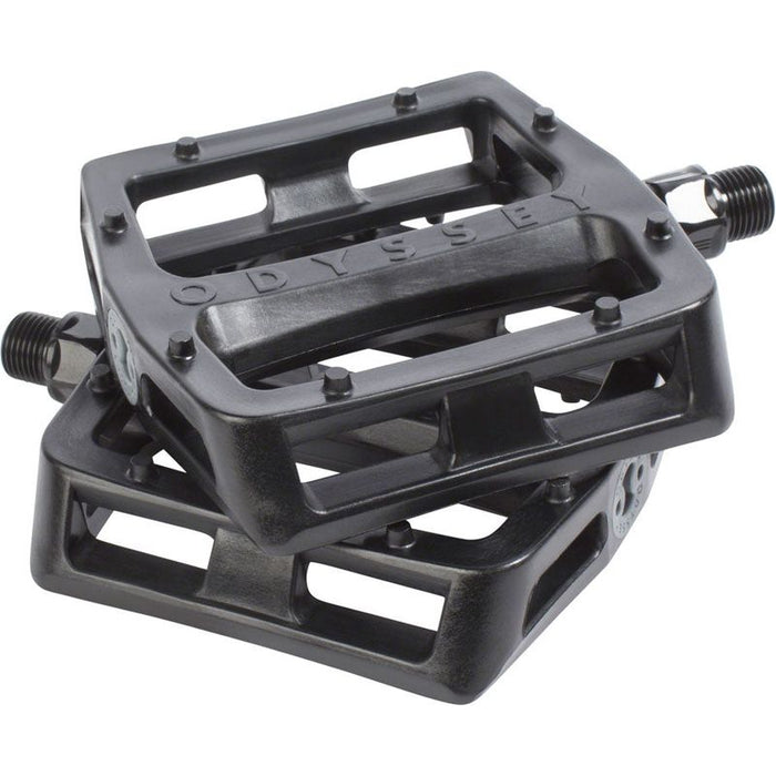 Odyssey Grandstand V2 PC Pedals - Platform Composite/Plastic 9/16 Black