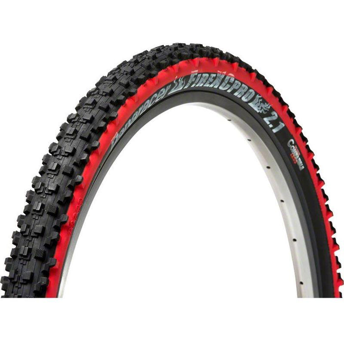 Panaracer Fire Pro Tire - 26 x 2 .1 Tubeless Folding Black/Red
