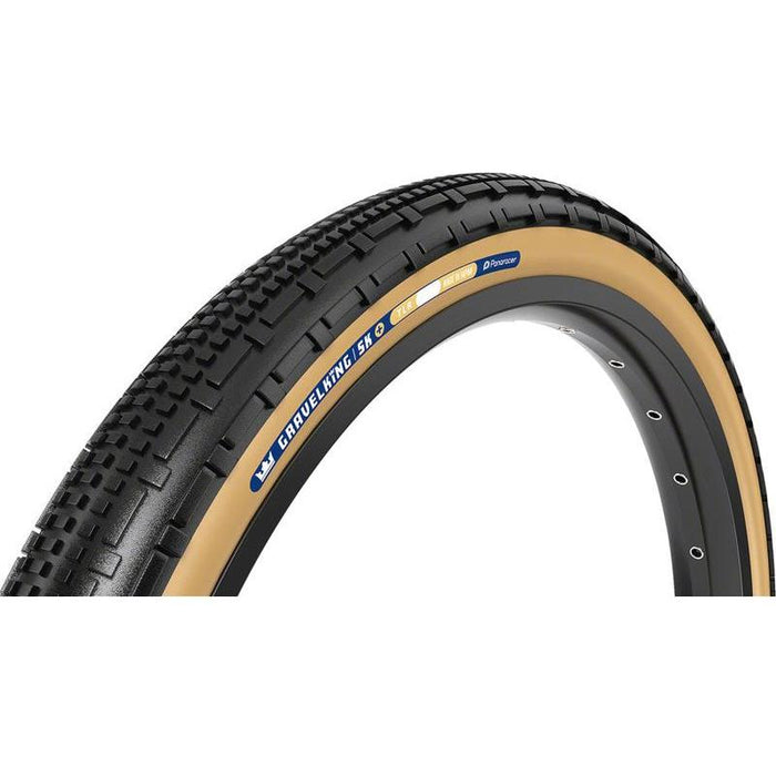 Panaracer GravelKing SK Plus Tire - 650b x 48 / 27.5 x 1.90 Tubeless Folding Black/Brown