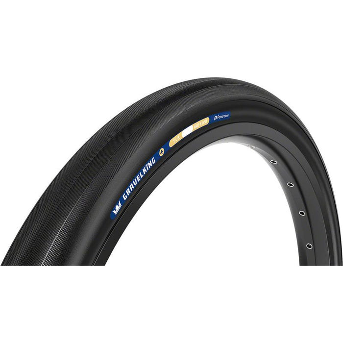 Panaracer GravelKing Slick Plus Tire - 700 x 30 Tubeless Folding Black