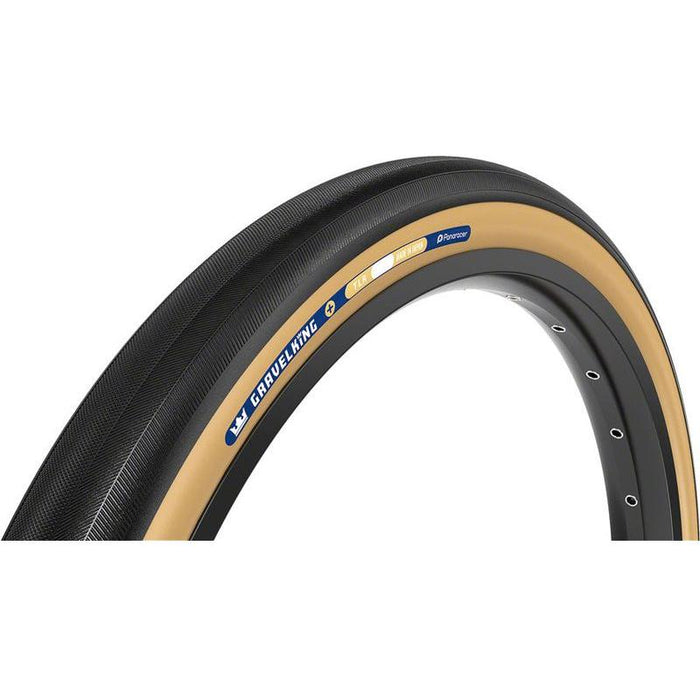 Panaracer GravelKing Slick Plus Tire - 700 x 30 Tubeless Folding Black/Brown