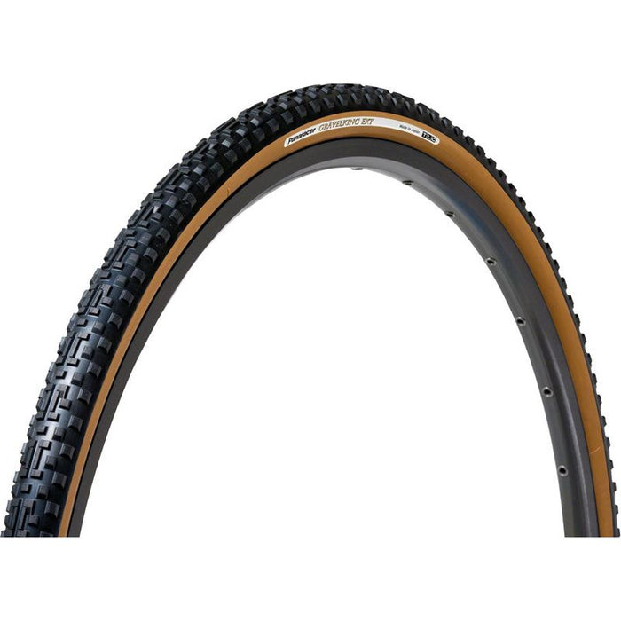 Panaracer GravelKing EXT Plus Tire - 700 x 35 Tubeless Folding Black/Brown ProTite Protection