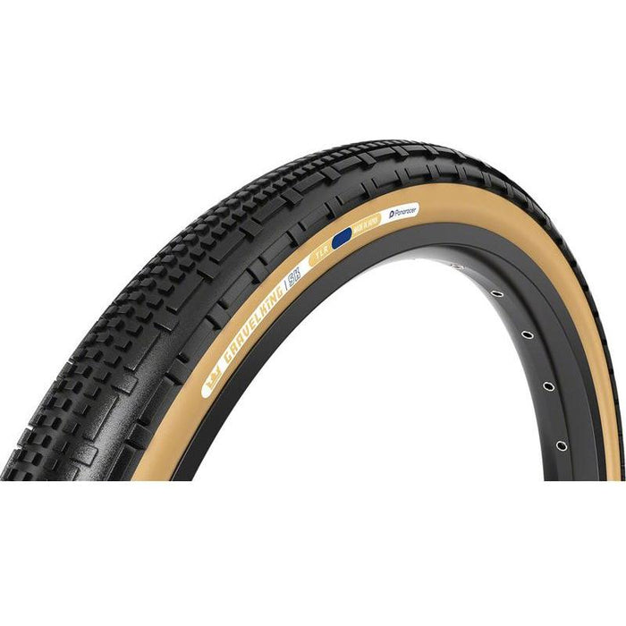 Panaracer GravelKing SK Tire - 700 x 35 Tubeless Folding Black/Brown