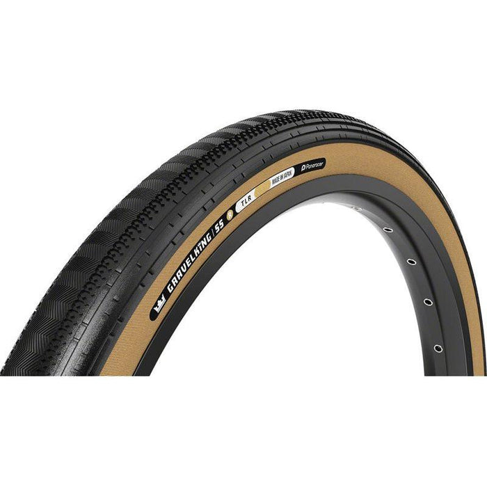 Panaracer GravelKing SS R Tire - 700 x 35 Tubeless Folding Black/Amber