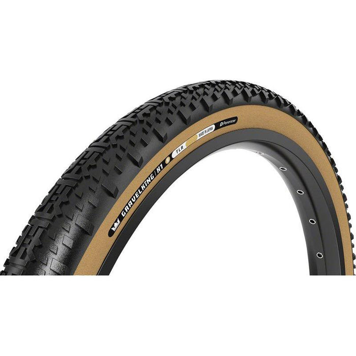 Panaracer GravelKing X1 R Tire - 700 x 40 Tubeless Folding Black/Amber