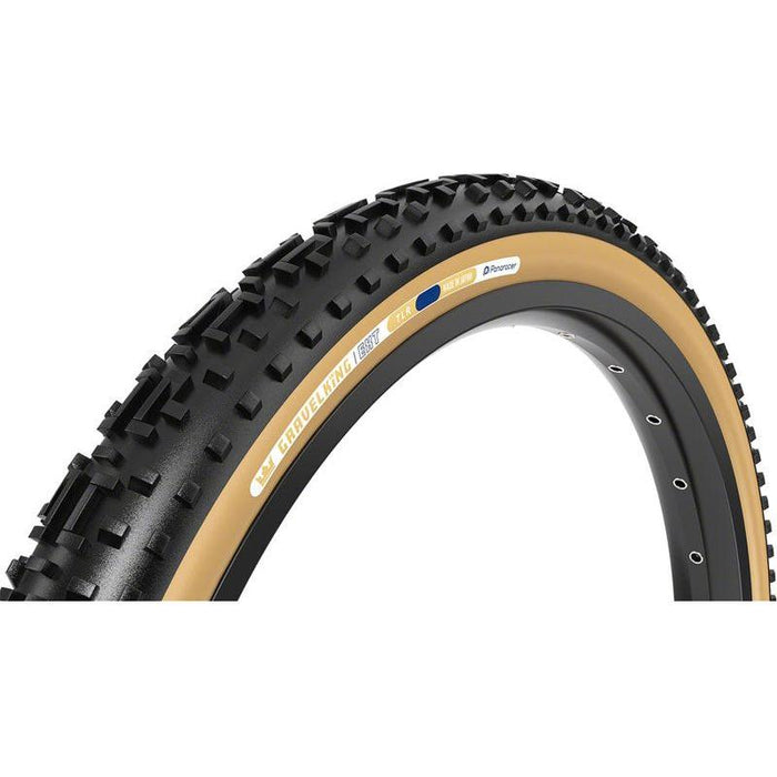 Panaracer GravelKing EXT Tire - 700 x 45 Tubeless Folding Black/Brown