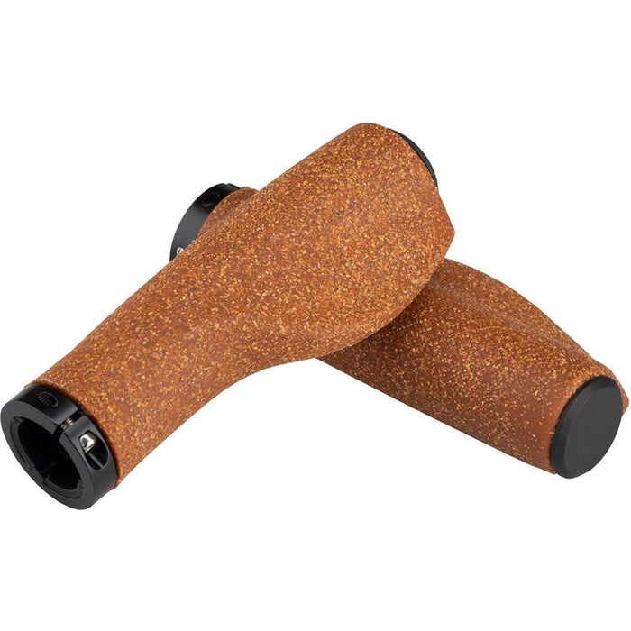 Portland Design Works Cork Chop Grips - Natural Lock-On