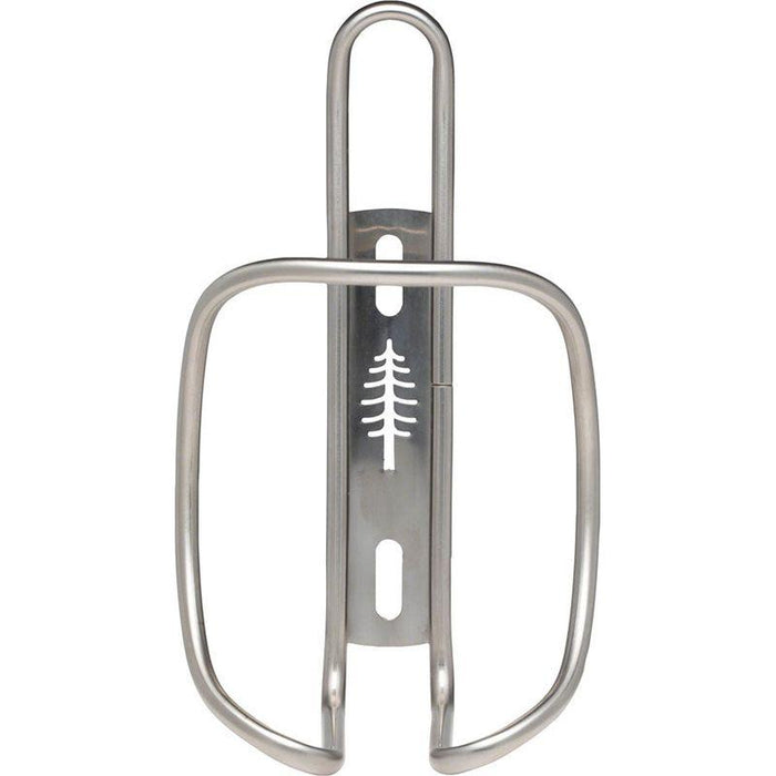 PDW ZigZag Water Bottle Cage - Silver