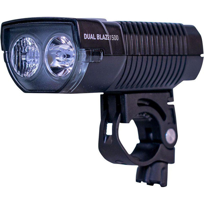 Planet Bike Dual Blaze 1500 Headlight - Black