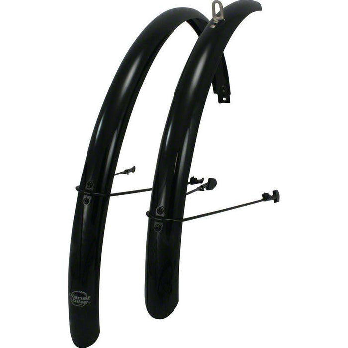Planet Bike Full 26 x 60 Fender Set: Black (26 x 1.4-1.9)