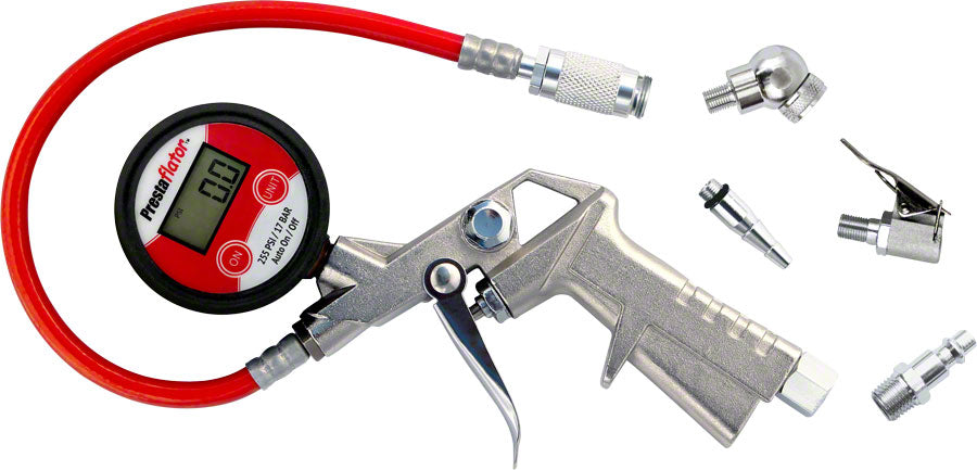 Prestacycle PrestaFlator Digital Bicycle Hand Pumps