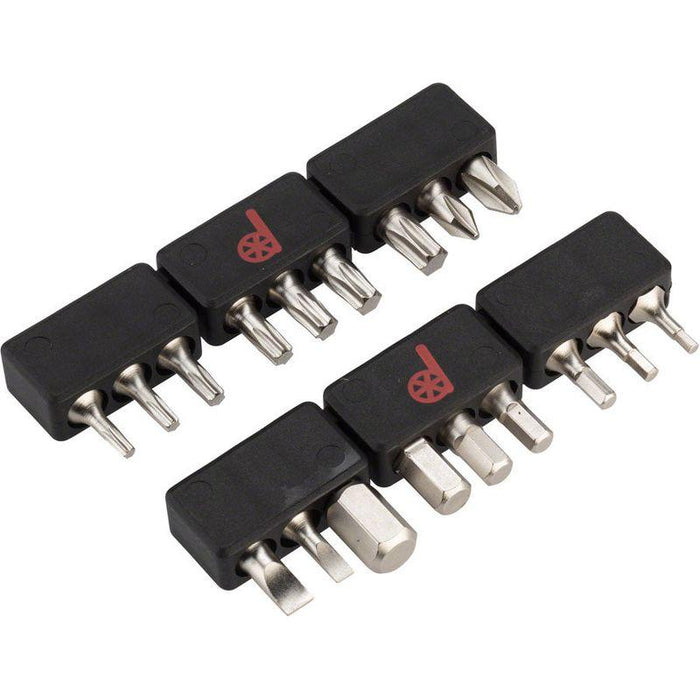 Prestacycle Bicycle Tool Bits 18 Piece Pro Nickel Plated S2 Bit Set