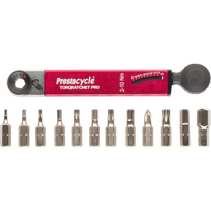 Prestacycle TorqRatchet PRO Deluxe Pocket Multi-Tool Set