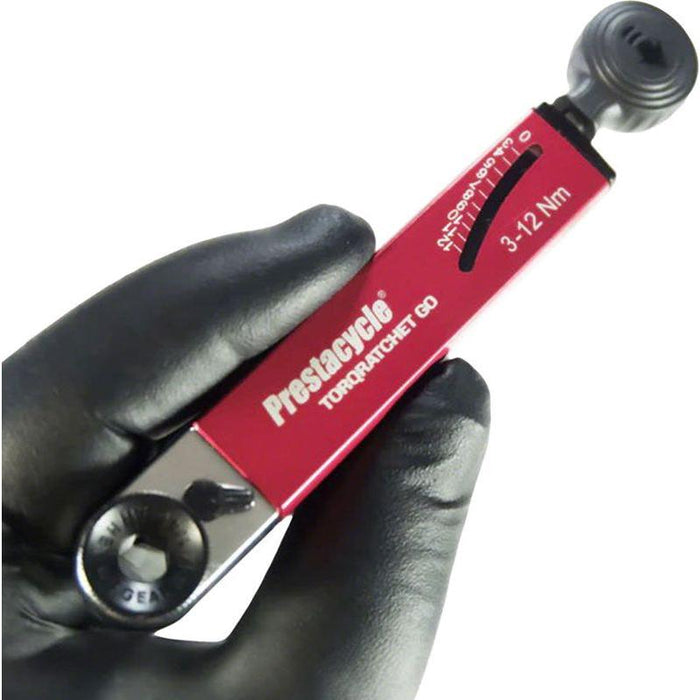 Prestacycle TorqRatchet GO Portable Torque Multi-tool Ratchet- 3-12Nm