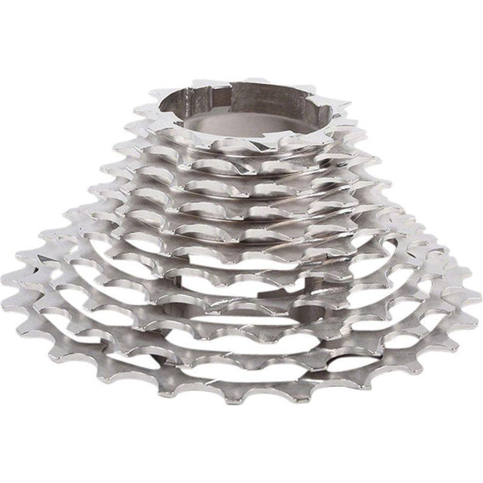 Prestacycle UniBlock PRO Cassette - 11-Speed For Campagnolo 9-12 Speed Freehub 11-32t Silver