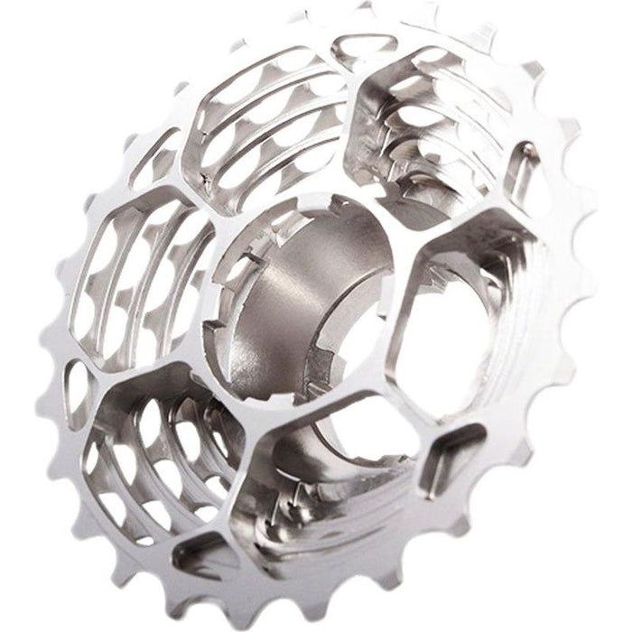 Prestacycle UniBlock PRO Cassette - 11-Speed For Campagnolo 9-12 Speed Freehub 11-32t Silver