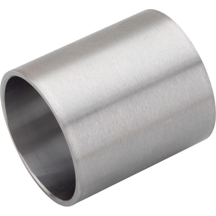 Problem Solvers Eccentric Bottom Bracket Shell 54mm diameter 66mm width Silver