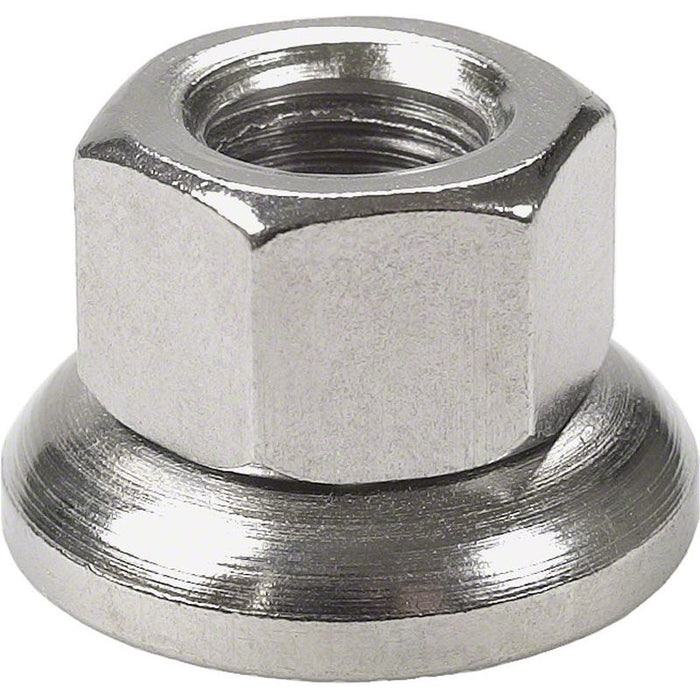 Problem Solvers Axle Nut with Rotating Washer Bicycle Hub Parts