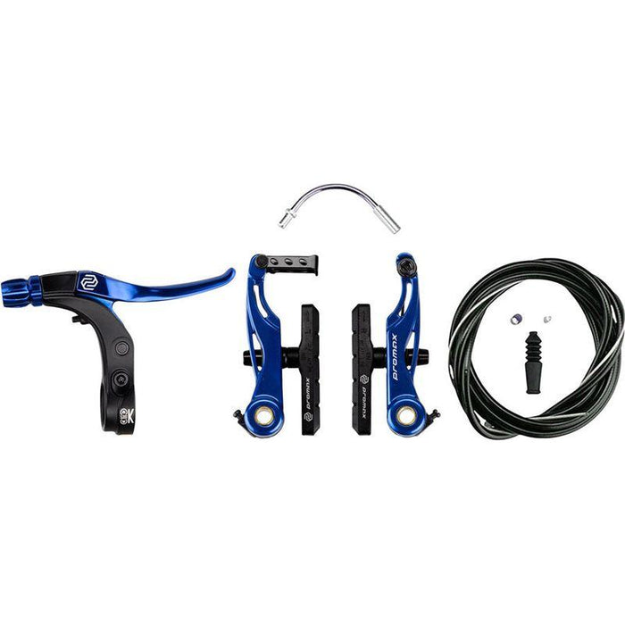 Promax P-1/Click V-Point Linear Pull Brake Kit - 85mm Blue
