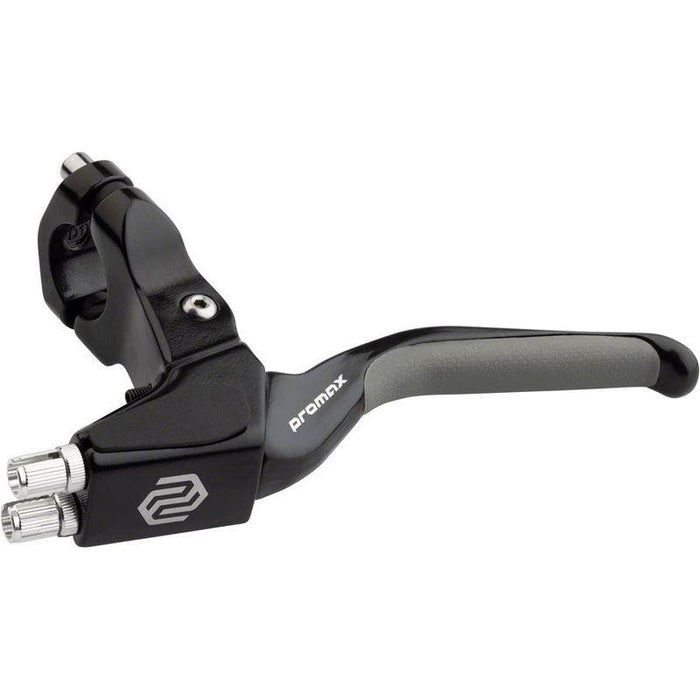 Promax BL-47 Dual Cable Brake Lever - Left Long Pull Aluminum Black
