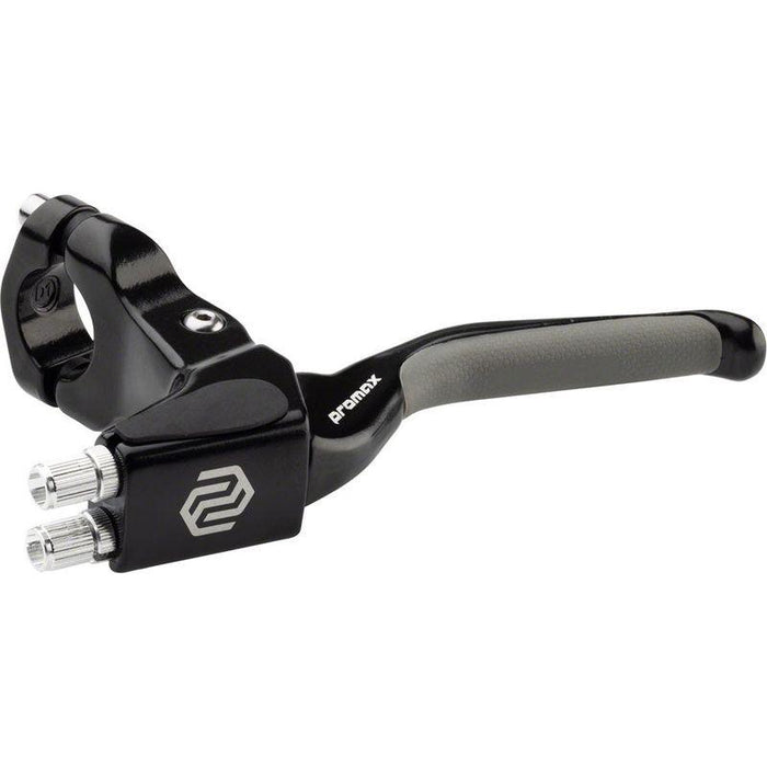 Promax BL-47 Dual Cable Brake Lever - Left Long Pull Aluminum Black
