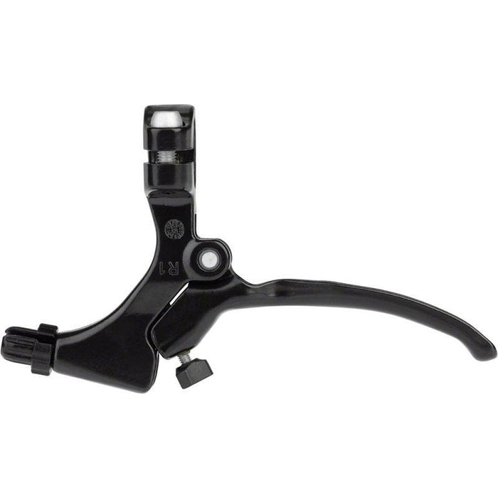 Promax FS-349 Brake Lever - Right Long Pull Tool-free Reach Adjust Aluminum Black