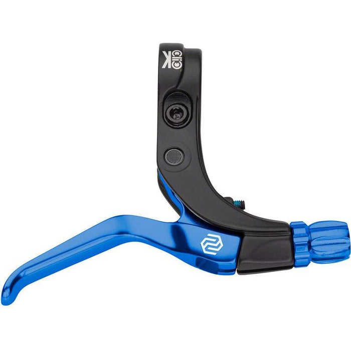 Promax Click V-Point Brake Lever - Long Reach Blue